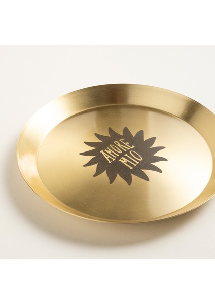 Emirgan Pirinç Tabak 18 cm Gold fırsatları