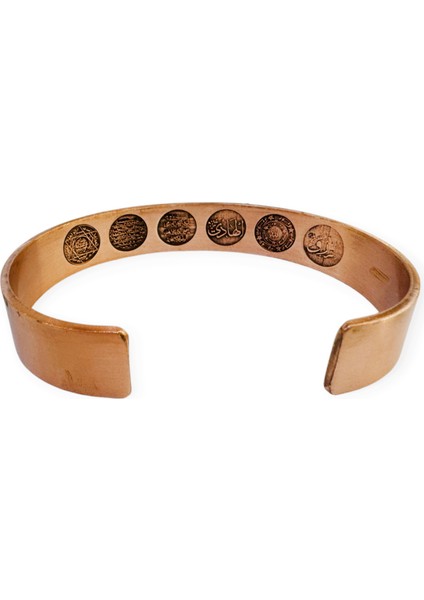 Lazer Motifli, Dualı Bakır Bileklik indirimleri