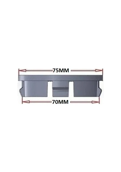 Mercedes-Benz Jant Göbeği 70MM-75MM (Gri Zemin - Nikelaj Arma) Yeni Model indirimleri