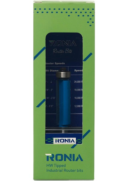 Ahşap Freze Bıçağı 07B-12732008 Rulmanlı Kenar Temizleme Freze Ucu Sap 8 mm modelleri