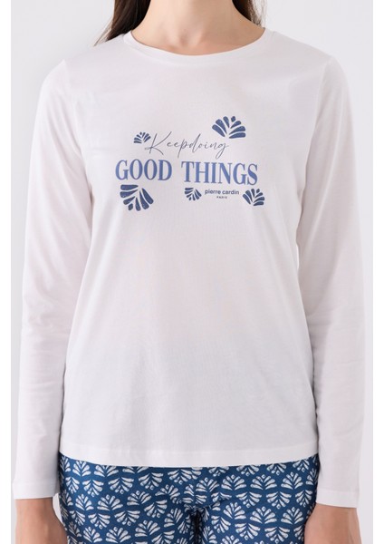 Baskılı Kadın Uzun Kol Pijama Takım fırsatları