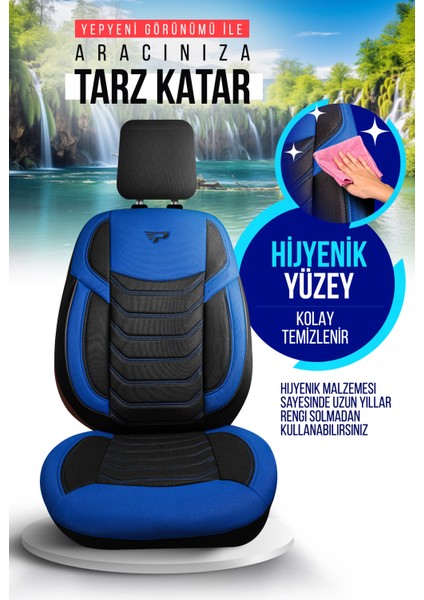 Panda Manavgat Serısı Lakos Kumaş Oto Koltuk Kılıfı - Tam Set indirimleri