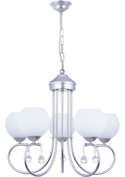 Mihrimah 5 Li Lü x Camlı Avize (Gümüş) fiyatları