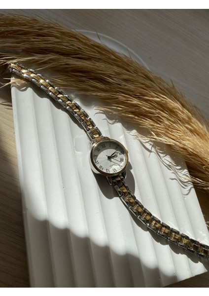 Bs Stıll Vintage Kadın Kol Saati Retro Minimal Boncuk Model 1 Adet