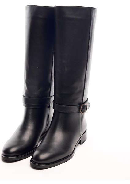 Deri Tokalı Kadın Çizme fiyatları