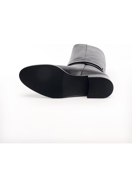 Deri Tokalı Kadın Çizme indirimleri