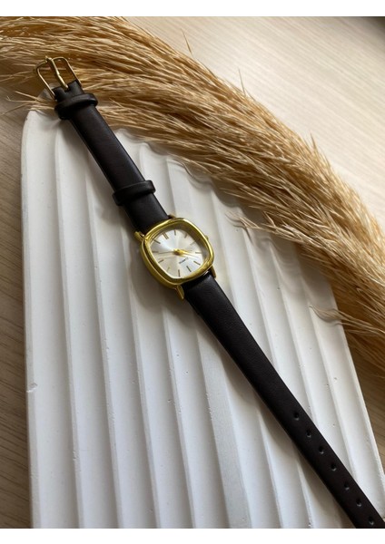 Bs Stıll Vintage Kadın Kol Saati Retro Minimal Deri Dordon 1 Adet