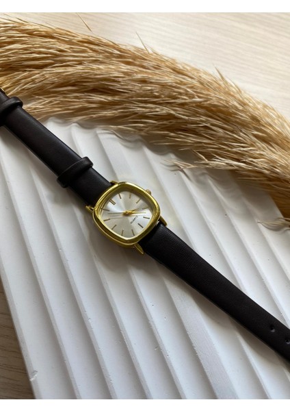 Bs Stıll Vintage Kadın Kol Saati Retro Minimal Deri Dordon 1 Adet modelleri