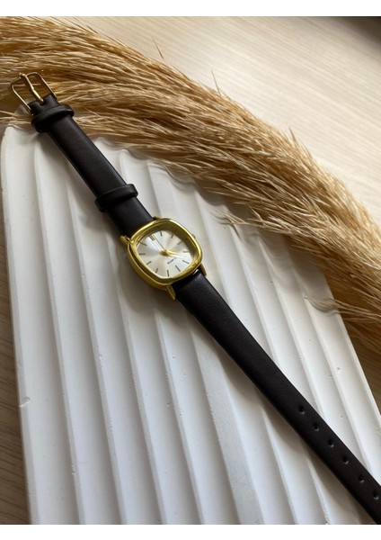 Bs Stıll Vintage Kadın Kol Saati Retro Minimal Deri Dordon 1 Adet fırsatları