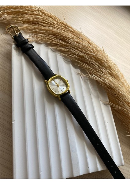 Bs Stıll Vintage Kadın Kol Saati Retro Minimal Deri Dordon 1 Adet indirimleri