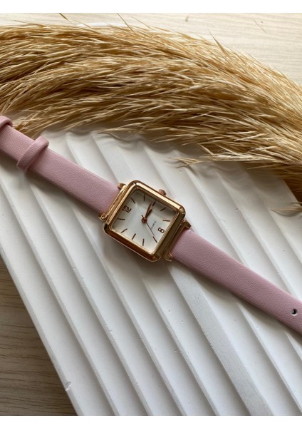 Bs Stıll Vintage Kadın Kol Saati Retro Minimal Deri Dordon 1 Adet
