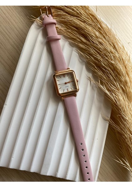 Bs Stıll Vintage Kadın Kol Saati Retro Minimal Deri Dordon 1 Adet