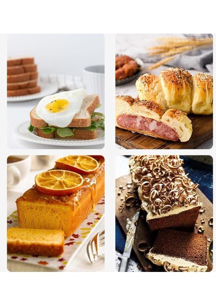 Granit Baton Kek Pasta Kalıbı Dikdörtgen Kek Kalıp Yakmaz Yapıştırmaz 25X12CM Derin Fırın Ekmek Kabı modelleri