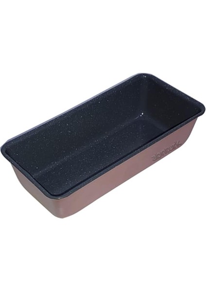 Granit Baton Kek Pasta Kalıbı Dikdörtgen Kek Kalıp Yakmaz Yapıştırmaz 25X12CM Derin Fırın Ekmek Kabı