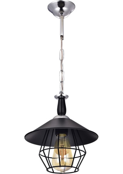 Terkos Kelly Tekli Srkıt Avize (Siyah)