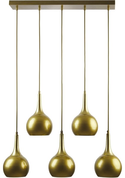 Bella Modern Salon - Mutfak - Cafe Metal Sıvama Sarkıt Avize