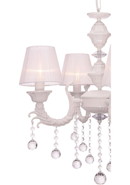 Umu Aydınlatma Novel 4'lü Beyaz Şapkalı Avize modelleri