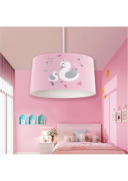 Kuğulu Çocuk Odası Sarkıt Avize BHA2169