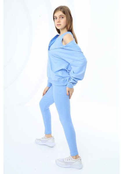 Kız Çocuk Üçlü Taytlı Takım fiyatları