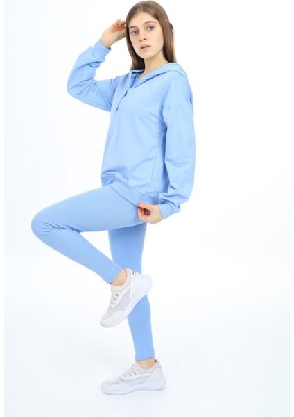 Kız Çocuk Üçlü Taytlı Takım modelleri