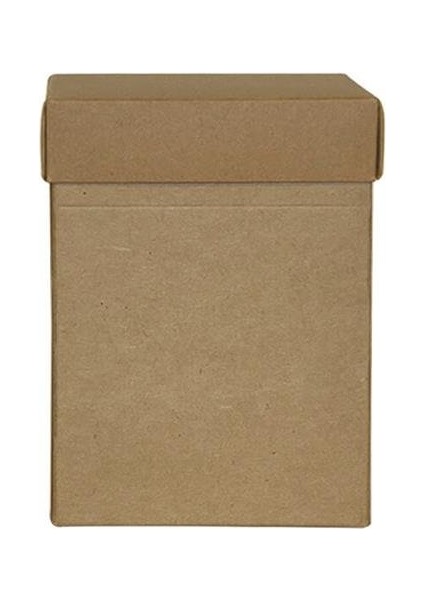 Kraft Kutu Karton Hediye Kutusu 10X10X14 Cm