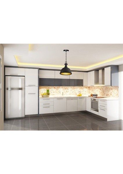 Acera Siyah Avize Tekli Modern Dekoratif Sarkıt Lamba Resatoran Showroom Fitness Ana Okulu Ev modelleri