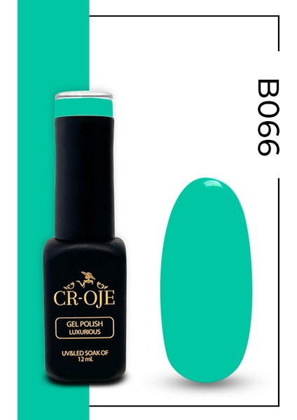 Kalıcı Oje Mavimsi Yeşil - B066 (12 ML.)