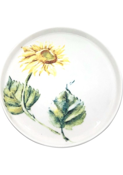 Sf-29 Ayçiçeği Desenli Tabak