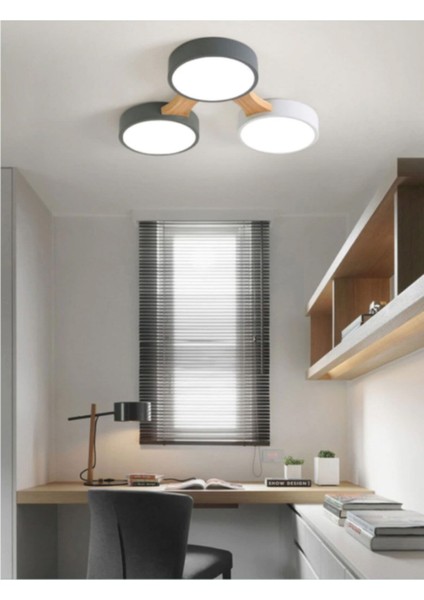 Minimalist Modern LED 3’lü Avize