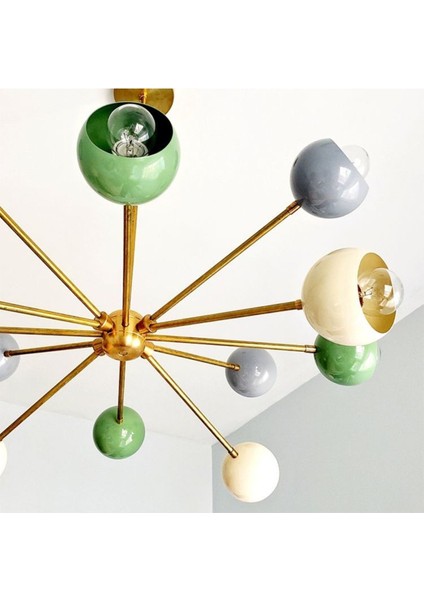 Parlak Renkli Avize Bright Color Chandelier Tüm Oda ve Mekanlara Uygun