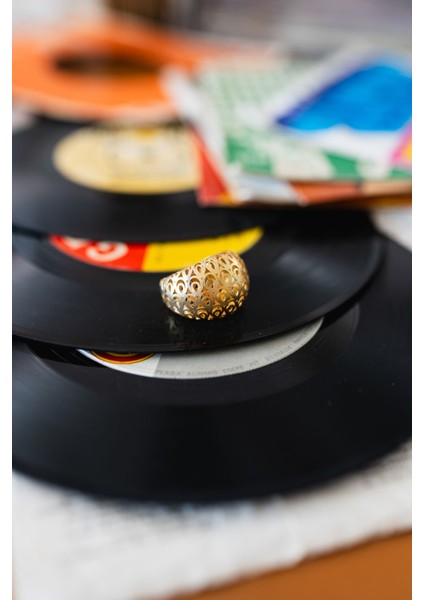 Knob Yüzük Gold