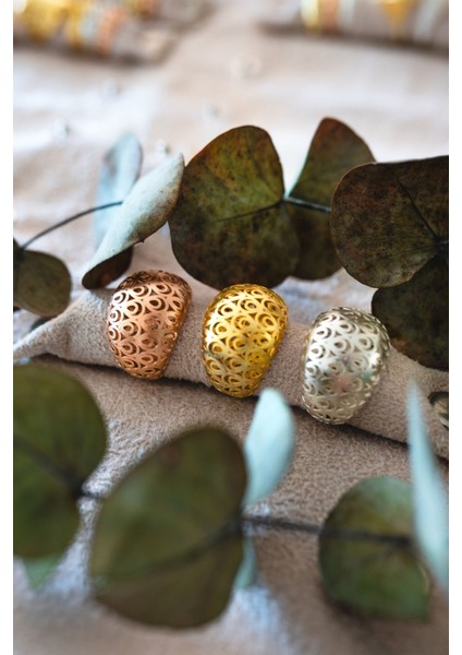 Knob Yüzük Gold