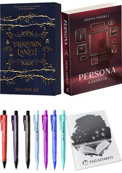 Persona Karanlık ve Yıldızların Laneti 1 Sena Nur Işık 2li Set + Hediyeli