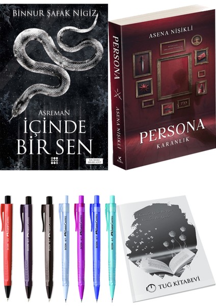 Persona Karanlık ve Dokuz Yayınları İçinde Bir Sen 2 Asreman Binnur Şafak Nigiz + Hediyeli