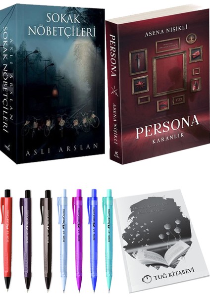 Persona Karanlık ve Sokak Nöbetçileri 2 Aslı Arslan 2li Set + Hediyeli