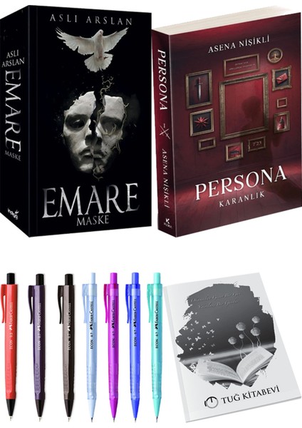 Persona Karanlık ve Emare Maske Aslı Arslan 2li Set + Hediyeli