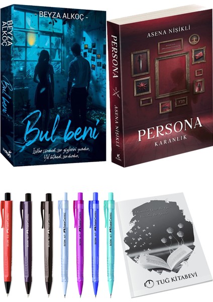 Persona Karanlık ve Bul Beni Beyza Alkoç 2li Set + Hediyeli