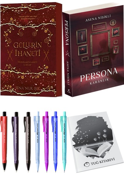 Persona Karanlık ve Güllerin Ihaneti 2 Sena Nur Işık 2li Set + Hediyeli
