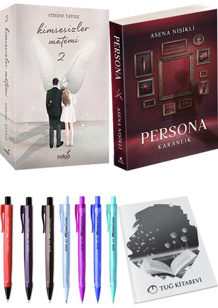 Persona Karanlık ve Kimsesizler Matemi 2 Emine Tavuz 2li Set + Hediyeli
