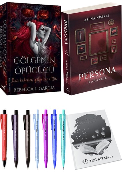 Persona Karanlık ve Gölgenin Öpücüğü Rebecca L. Garcia 2li Set + Hediyeli