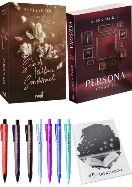 Persona Karanlık ve Şimdi Işıkları Söndürmeli Sümeyye Koç 2li Set + Hediyeli