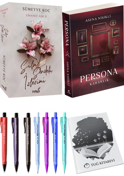 Persona Karanlık ve Silme Sendeki Izlerimi Sümeyye Koç 2li Set + Hediyeli