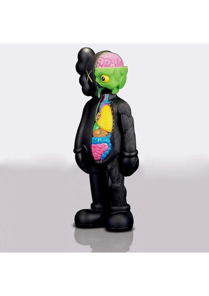 Kaws Parçalanmış Zombi Figür 20 cm Boyalı