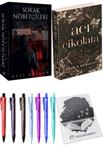Acı Çikolata ve Sokak Nöbetçileri 1 Aslı Arslan 2li Set + Hediyeli