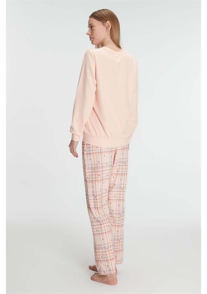 Pamuklu Kışlık Uzun Kol Kadın Pijama Takım fiyatları