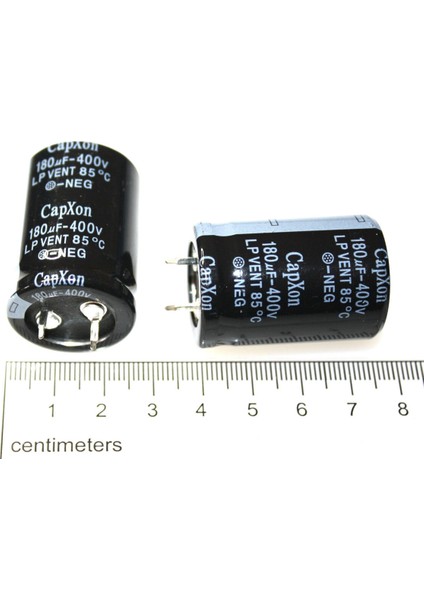 180UF 400V Elektrolitik Kondansatör - 25X40MM fiyatları