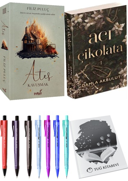 Acı Çikolata ve Ateş Kavuşmak 3 Filiz Puluç 2li Set + Hediyeli