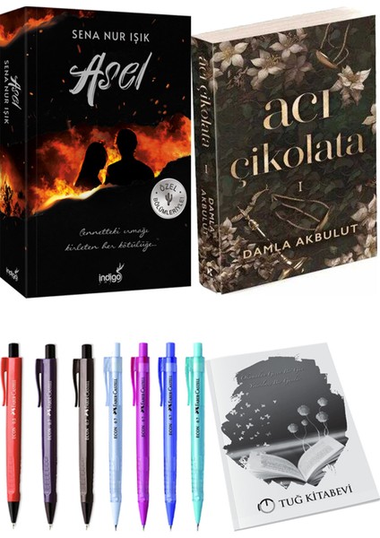 Acı Çikolata ve Asel Sena Nur Işık 2li Set + Hediyeli