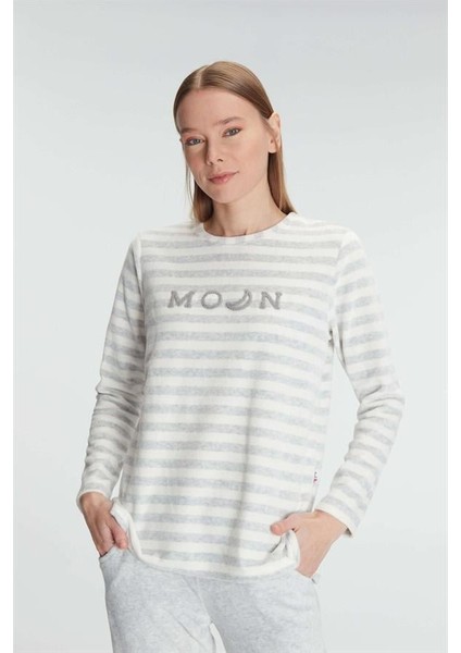 Pamuklu Uzun Kollu Pijama Takımı fırsatları