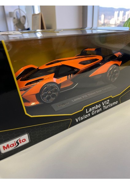 Lamborghini V12 Vision Gran Turismo 1:18 - Mavi Su Dünyası